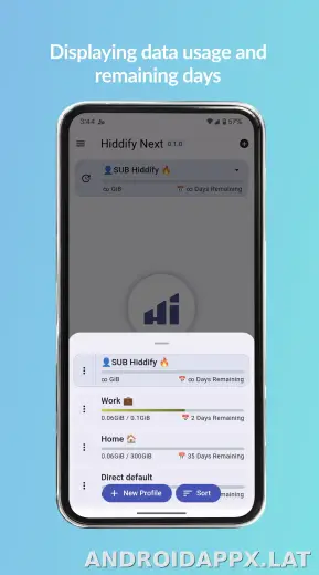 Hiddify скриншот 5